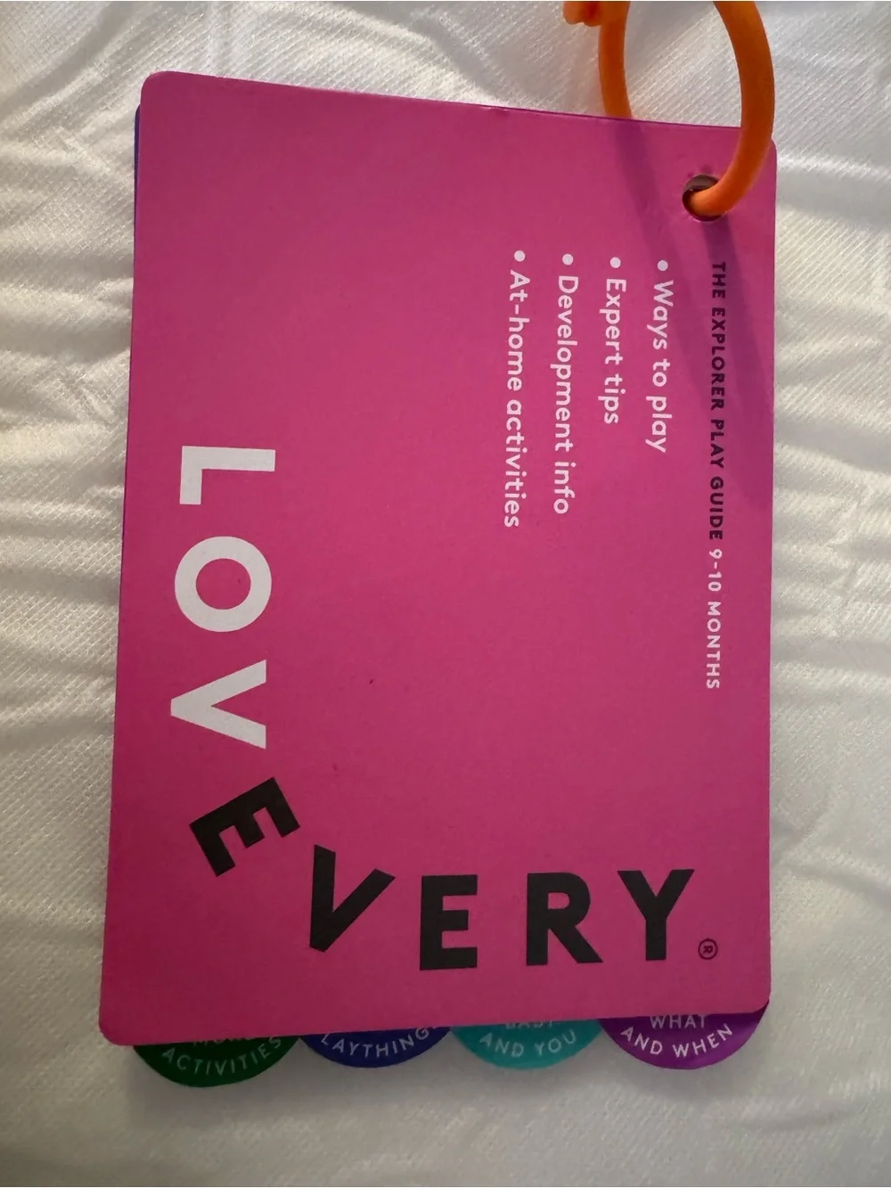 Lovevery Montessori Play Guide - 9 to 10 months